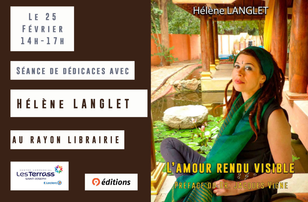Séance de dédicaces Hélène Langlet 25 février 2022